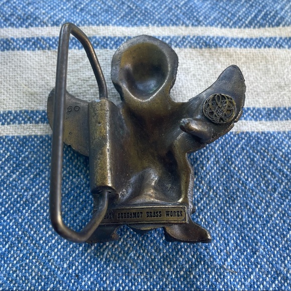 - 70’s Garuda Bergamot Brass belt buckle - Picture 3 of 9